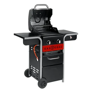 Barbacoa híbrida Char-Broil GAS2COAL 2.0 210 gas y carbón 2 quemadores