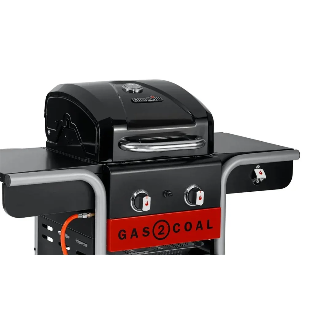 Barbacoa híbrida Char-Broil GAS2COAL 2.0 210 gas y carbón 2 quemadores