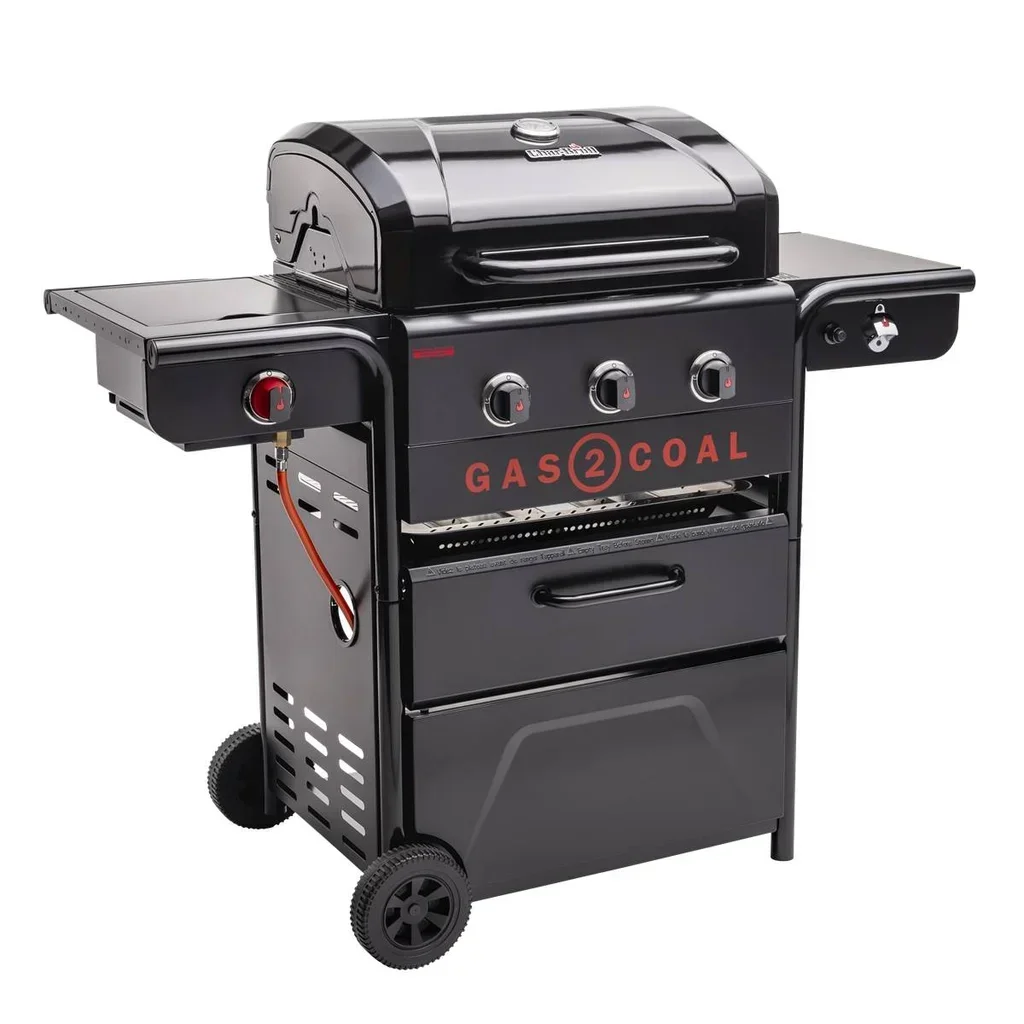 Barbacoa híbrida Char-Broil Gas2Coal 2.0 330 - Gas y carbón