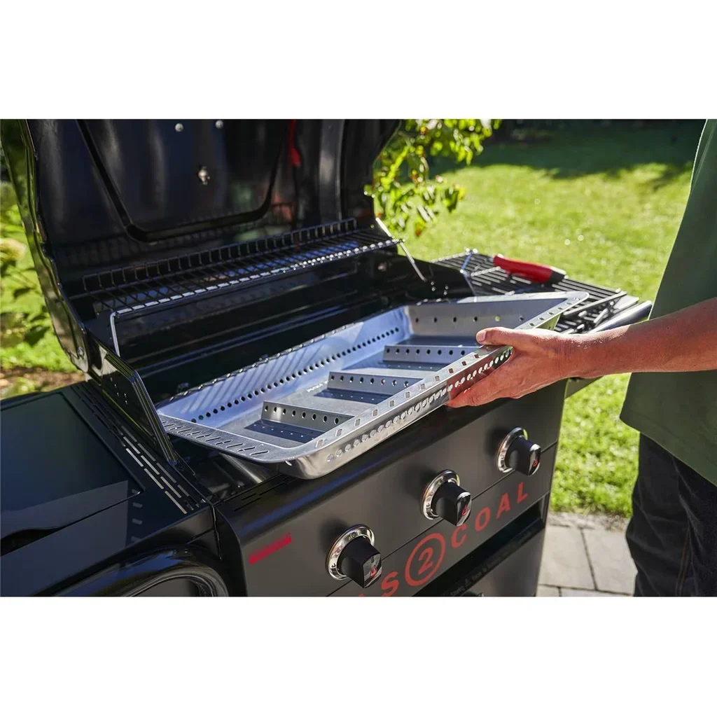 Barbacoa híbrida Char-Broil Gas2Coal 2.0 330 - Gas y carbón