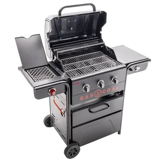 Barbacoa híbrida Char-Broil Gas2Coal 2.0 330 - Gas y carbón