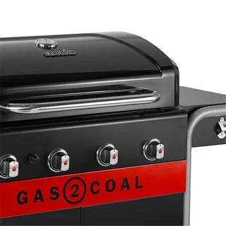 Barbacoa Híbrida Char-Broil Gas2Coal 2.0 440 Gas Carbón 4 Quemadores