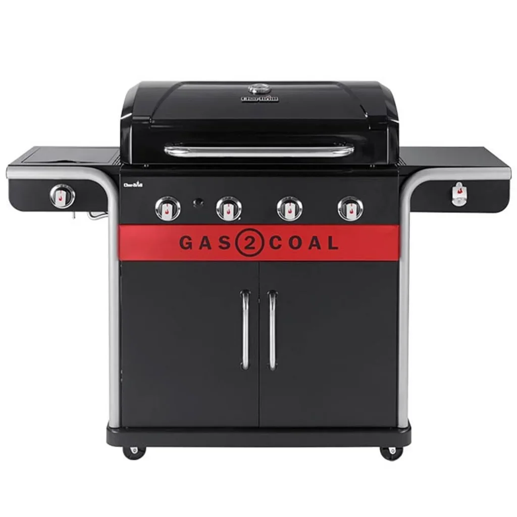 Barbacoa Híbrida Char-Broil Gas2Coal 2.0 440 Gas Carbón 4 Quemadores