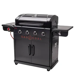 Barbacoa Híbrida Char-Broil Gas2Coal 2.0 440 Gas Carbón 4 Quemadores