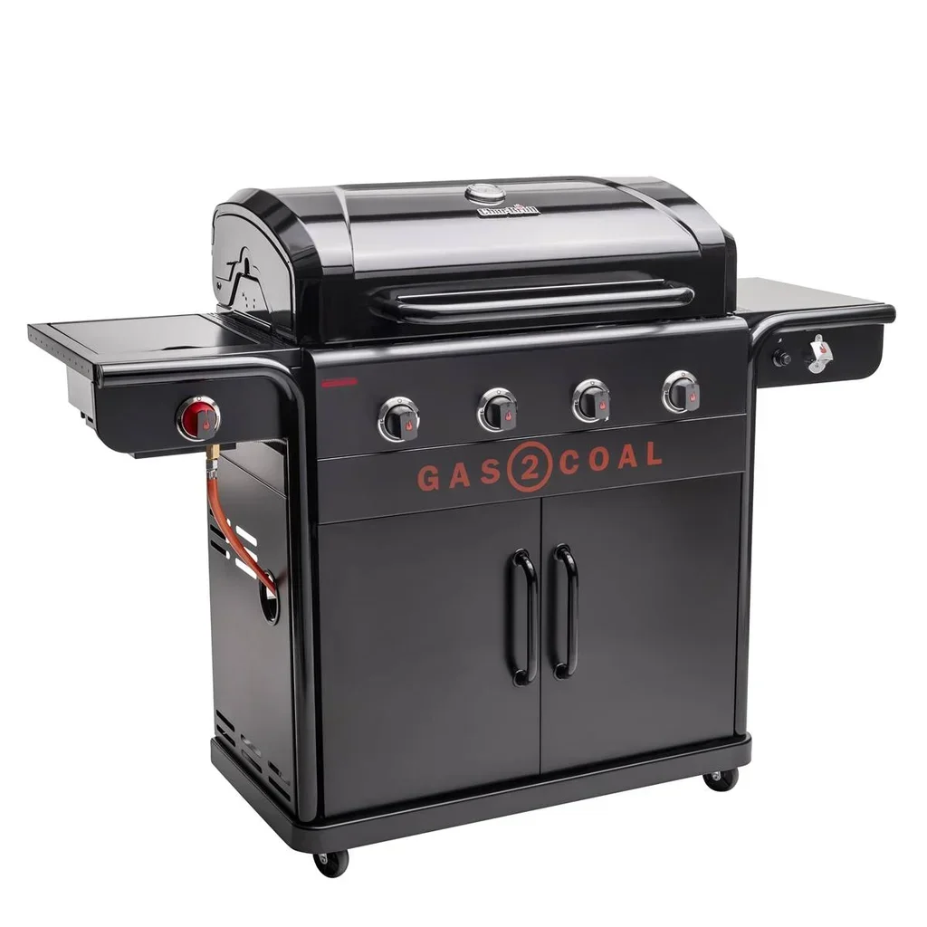 Barbacoa Híbrida Char-Broil Gas2Coal 2.0 440 Gas Carbón 4 Quemadores