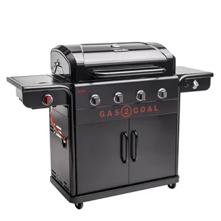 Barbacoa Híbrida Char-Broil Gas2Coal 2.0 440 Gas Carbón 4 Quemadores