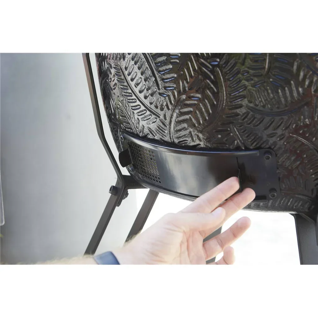 Barbacoa Kamado Barbecook Kamal 2.0 Large Negro Mate Cerámica 46 cm