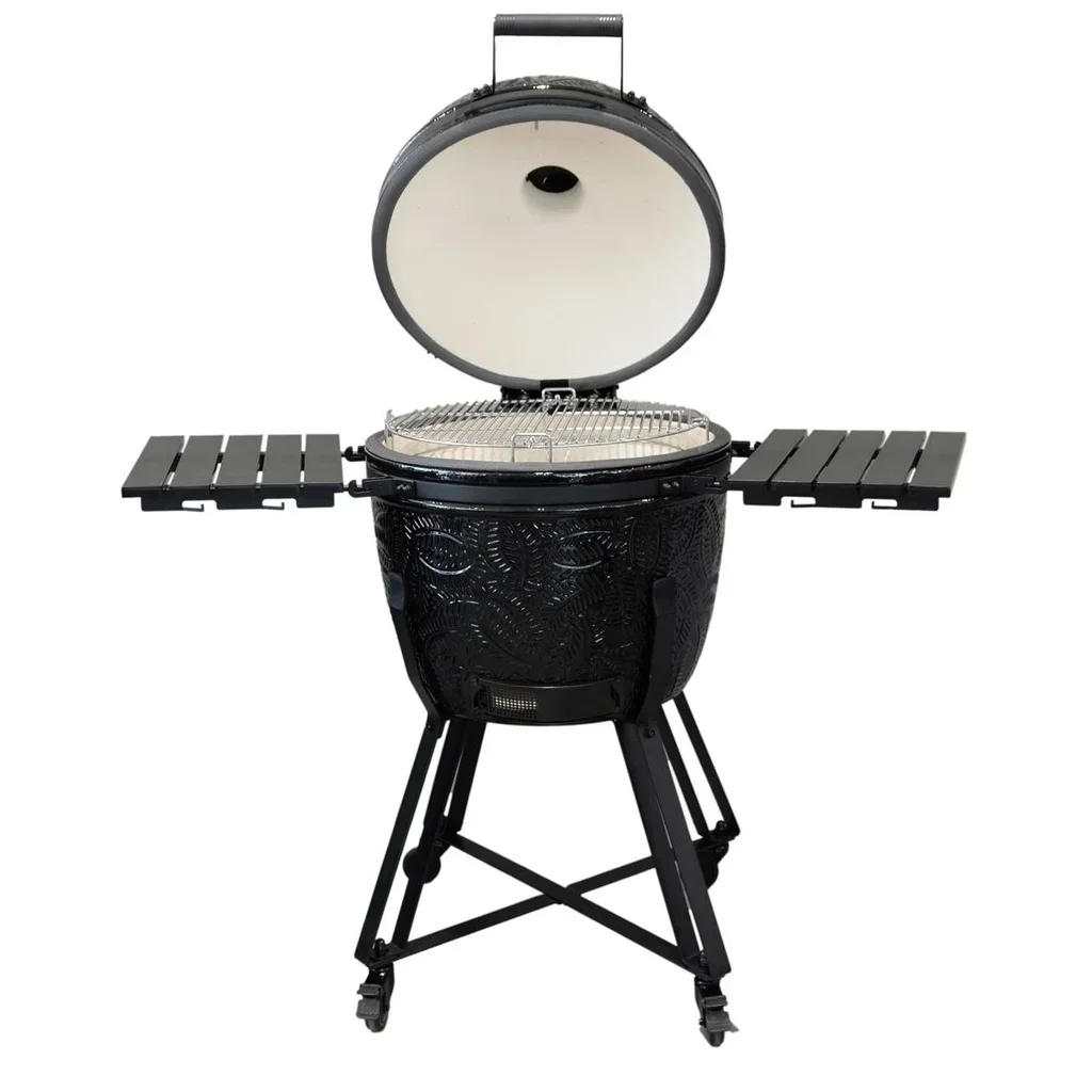 Barbacoa Kamado Barbecook Kamal 2.0 XL Cerámica 56 cm Parrilla Ahumador