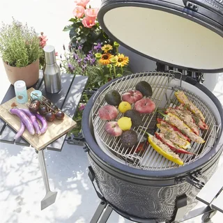 Barbecue Kamado Barbecook Kamal 2.0 XL Nero Opaco - Ceramica 56cm