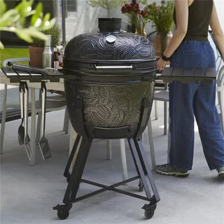 Barbecue Kamado Barbecook Kamal 2.0 XL Nero Opaco - Ceramica 56cm
