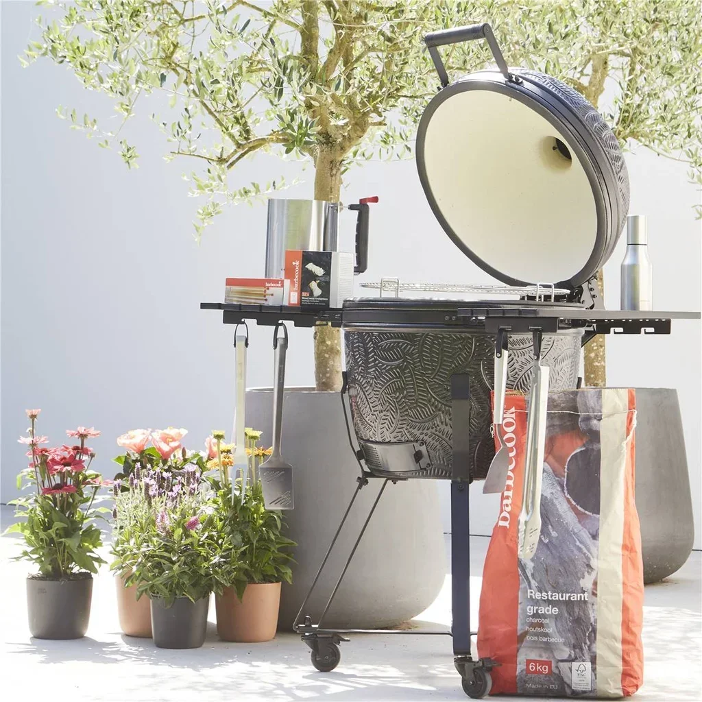 Barbecue Kamado Barbecook Kamal 2.0 XL Nero Opaco - Ceramica 56cm