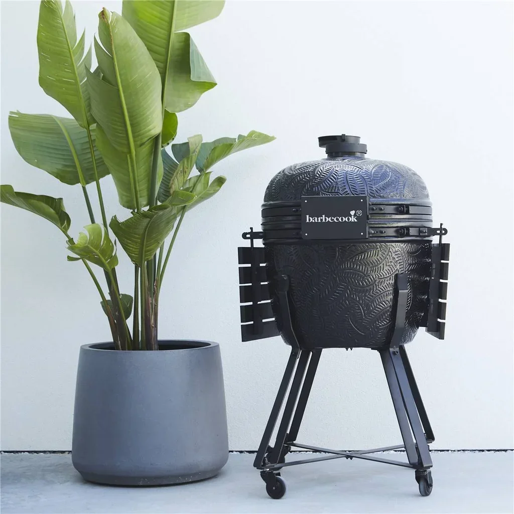 Barbecue Kamado Barbecook Kamal 2.0 XL Nero Opaco - Ceramica 56cm