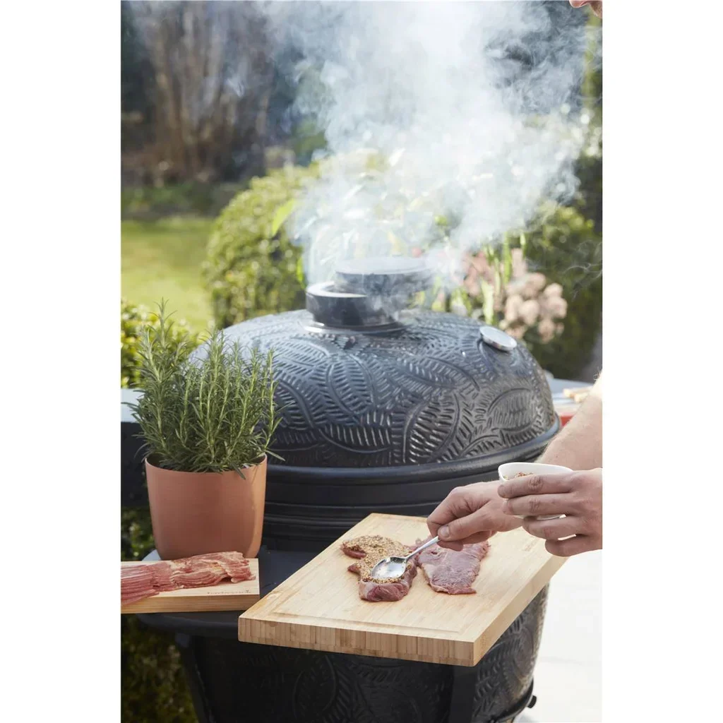 Barbacoa Kamado Barbecook Kamal Ø 60 cm Cerámica Negro Mate
