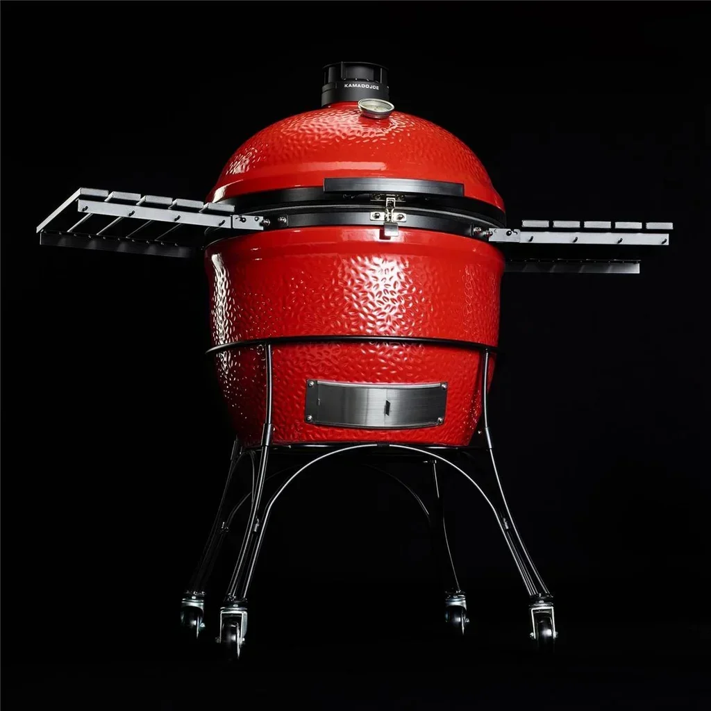 Barbacoa Kamado Big Joe II Cerámica 61 cm Carbón Vegetal Parrilla BBQ