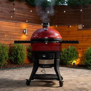 Barbacoa Kamado Big Joe WiFi Cerámica 61 cm Cocción Lenta