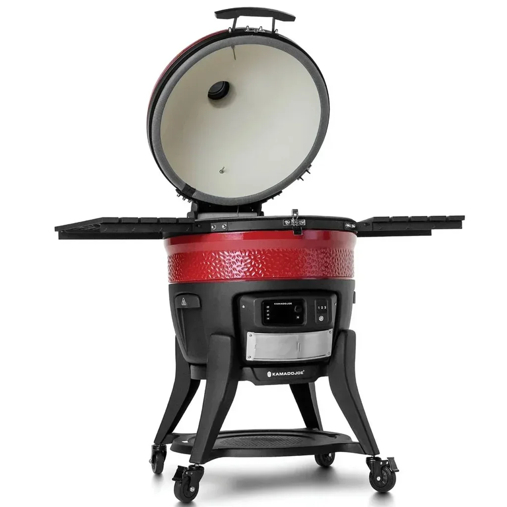 Barbacoa Kamado Big Joe WiFi Cerámica 61 cm Cocción Lenta