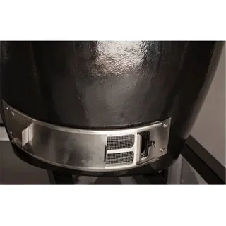 Barbacoa Kamado Goldens de Hierro Fundido con Carrito Móvil 52 cm