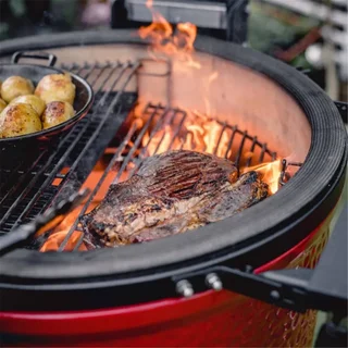 Barbecue Kamado Joe Classic Joe II Ceramica 46 cm - Griglia a Carbone Premium