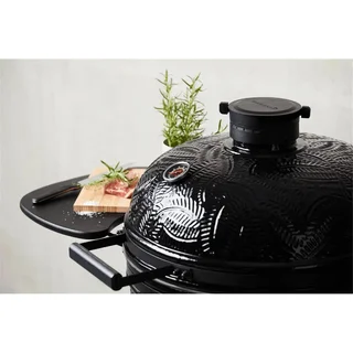 Barbacoa Kamado Kamal 60 cm Barbecook Cerámica Carbón Vegetal Negro Multifunción