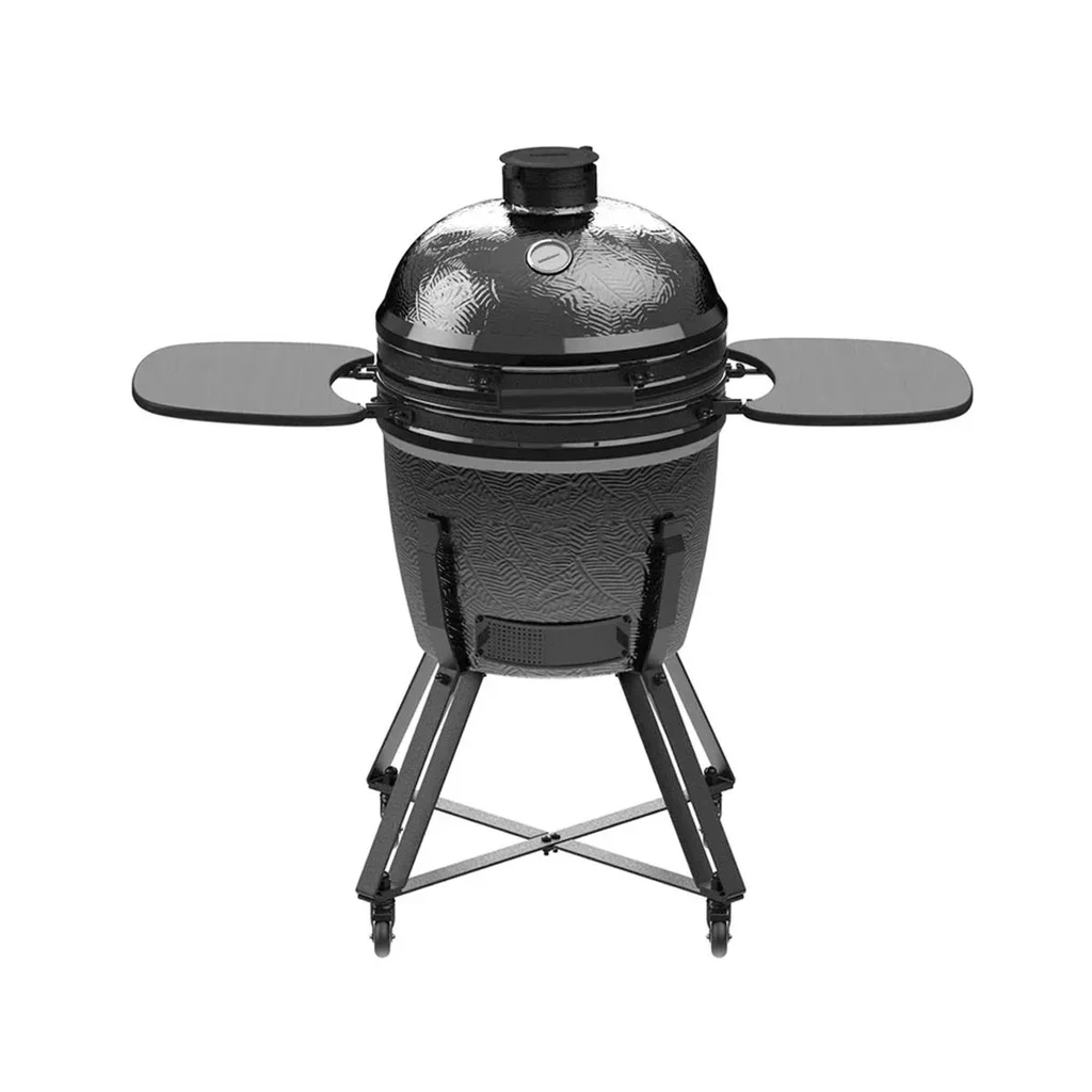 Barbacoa Kamado Kamal 60 cm Barbecook Cerámica Carbón Vegetal Negro Multifunción
