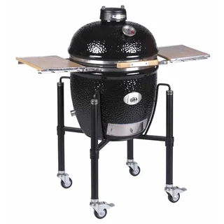 Barbacoa Kamado Monolith CLASSIC ProSerie 2.0 - Cerámica Premium 44cm, 10 Comensales