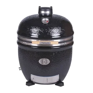 Barbacoa Kamado Monolith LeCHEF Pro 2.0 Negro 55cm 12+ Personas
