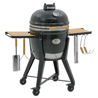 Kamado BBQ Monolith TWO 66 Black on Cart - 52 cm
