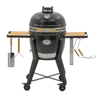 Kamado BBQ Monolith TWO 66 Black on Cart - 52 cm
