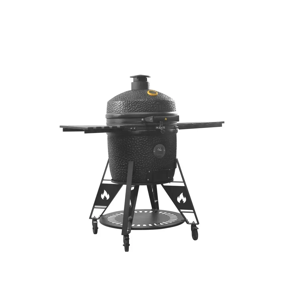 Barbacoa Kamado Pro Grillr Ember Pro Negro Mate 49cm Cerámica
