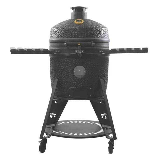 Barbacoa Kamado Pro Grillr Ember Pro Negro Mate 49cm Cerámica