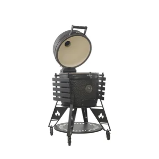 Barbecue Kamado Pro Grllr Ember Pro Noir Mat 49cm céramique