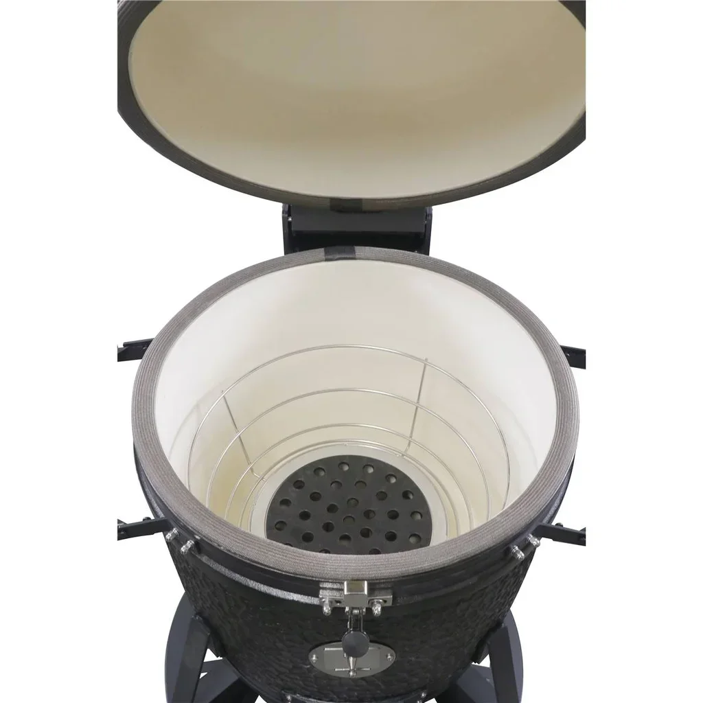 Barbecue Kamado Pro Grllr Ember Pro Noir Mat 49cm céramique