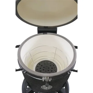 Barbecue Kamado Pro Grllr Ember Pro Noir Mat 49cm céramique