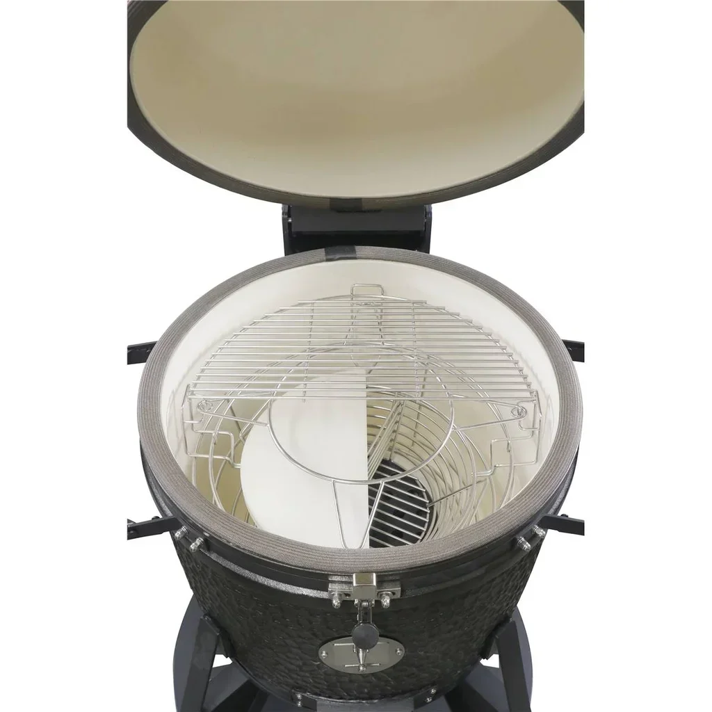 Barbecue Kamado Pro Grllr Ember Pro Noir Mat 49cm céramique