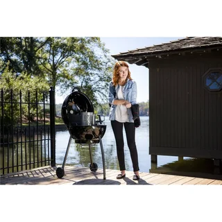 Barbacoa Redonda de Carbón Char-Broil Kettleman TRU Infrared 57cm