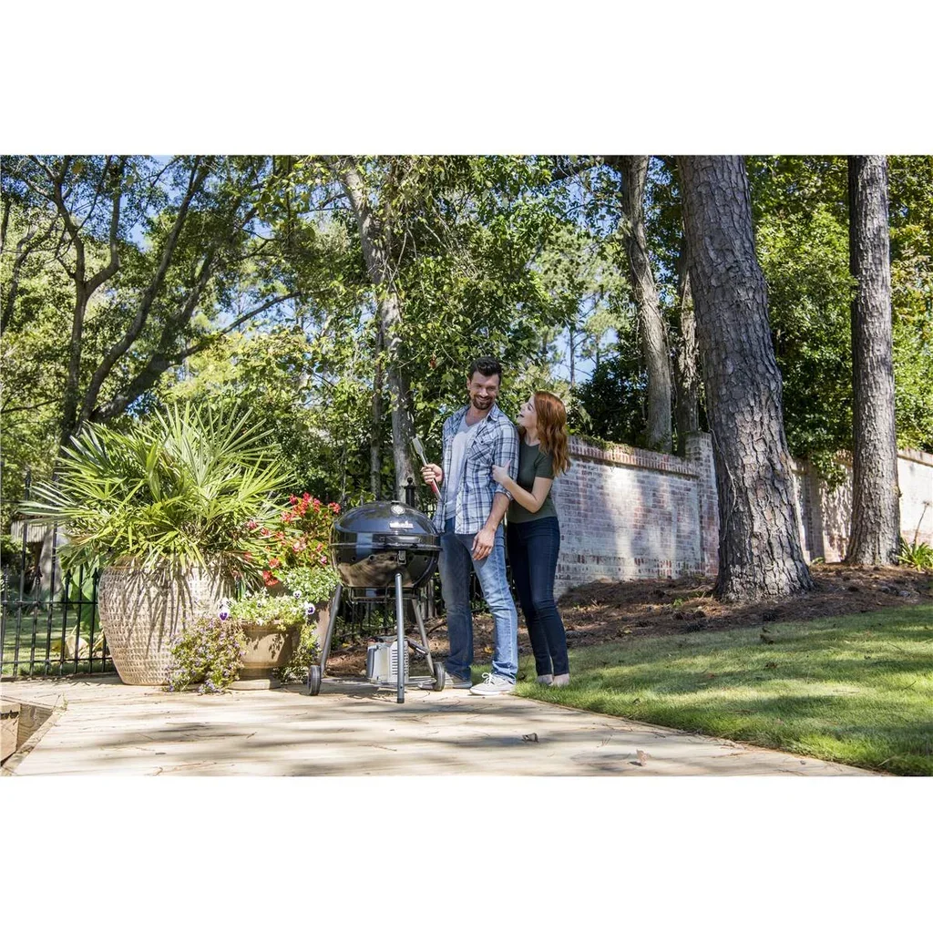 Barbacoa Redonda de Carbón Char-Broil Kettleman TRU Infrared 57cm