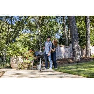 Barbacoa Redonda de Carbón Char-Broil Kettleman TRU Infrared 57cm