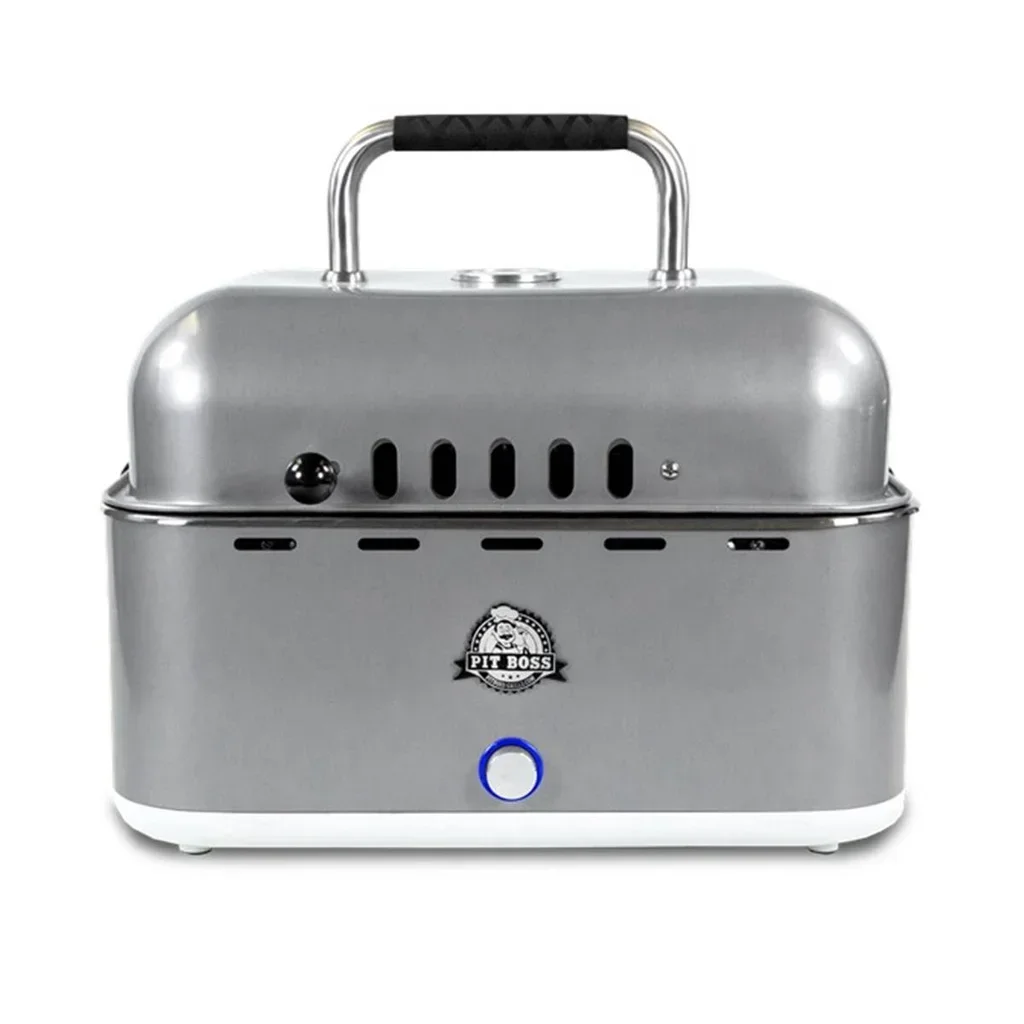 Barbacoa Portátil Compacta Carbón Acero Inoxidable con Ventilador Integrado 6kg