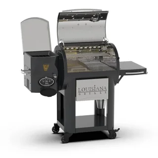 Barbacoa pellet Louisiana Grills 800 Founders Legacy conectada 8-en-1 acero inoxidable