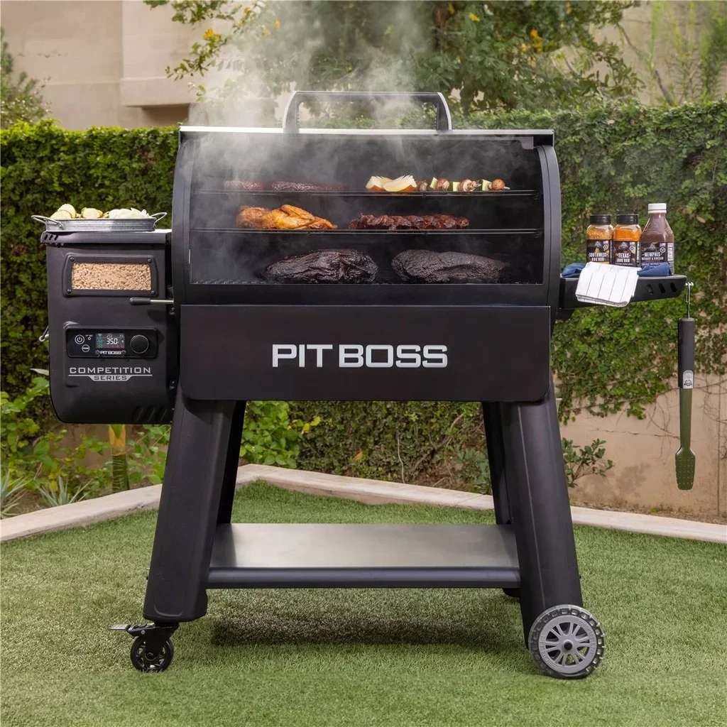 Pit Boss Competition Series 1600 Parrilla de Pellets Ahumador Pro WiFi Barbacoa