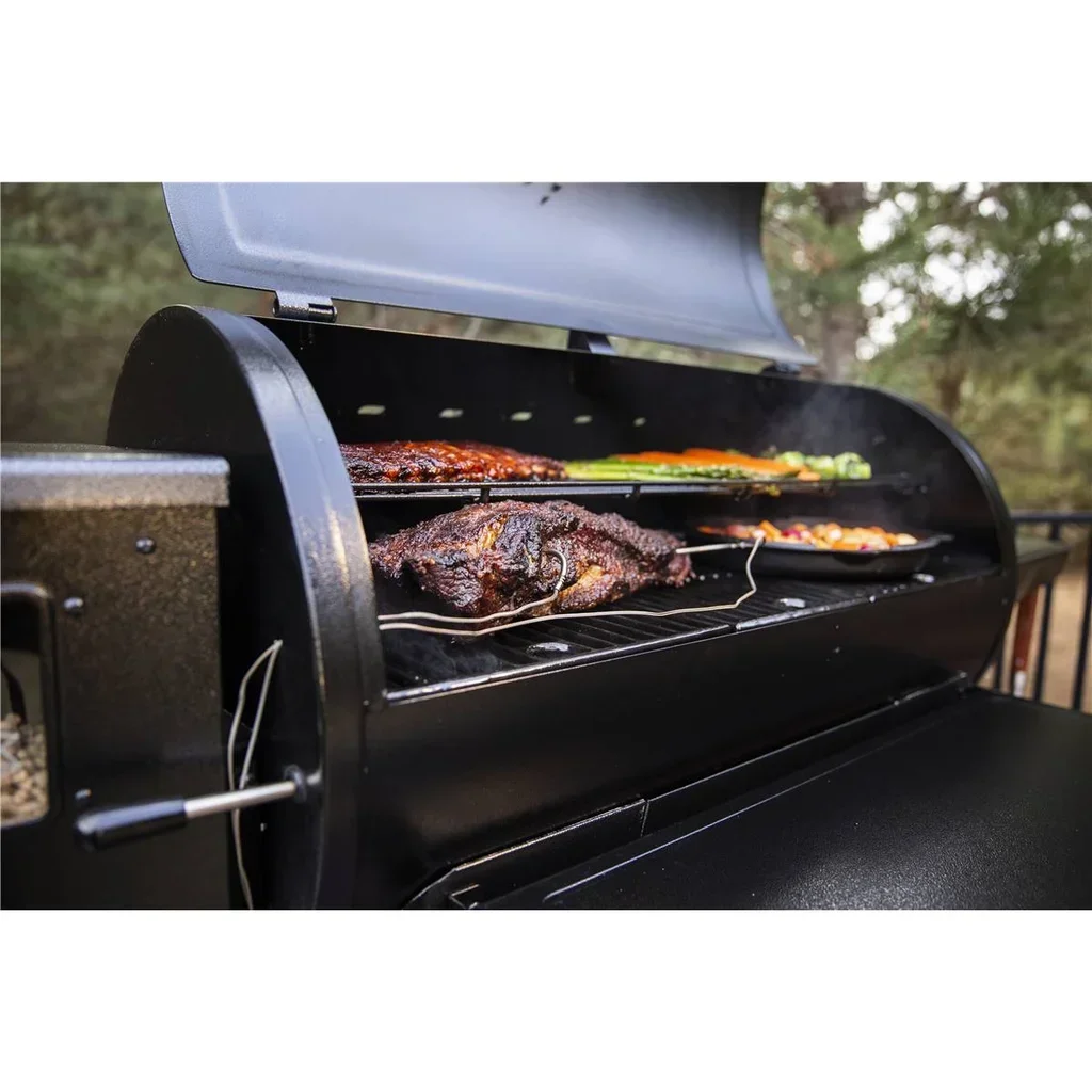 Barbacoa Pit Boss Navigator PB1150 Pellet Grill Ahumador 2-en-1 7419 cm² Superficie