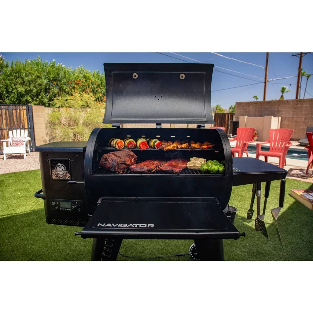Barbacoa de pellets Pit Boss Navigator PB850 8500W ahumador multifunción