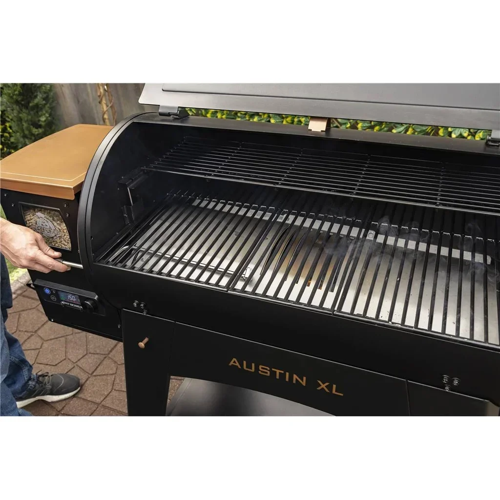 Pit Boss Onyx Austin XL Pellet Barbecue – Wood Pellet Smoker Grill 6503 cm²