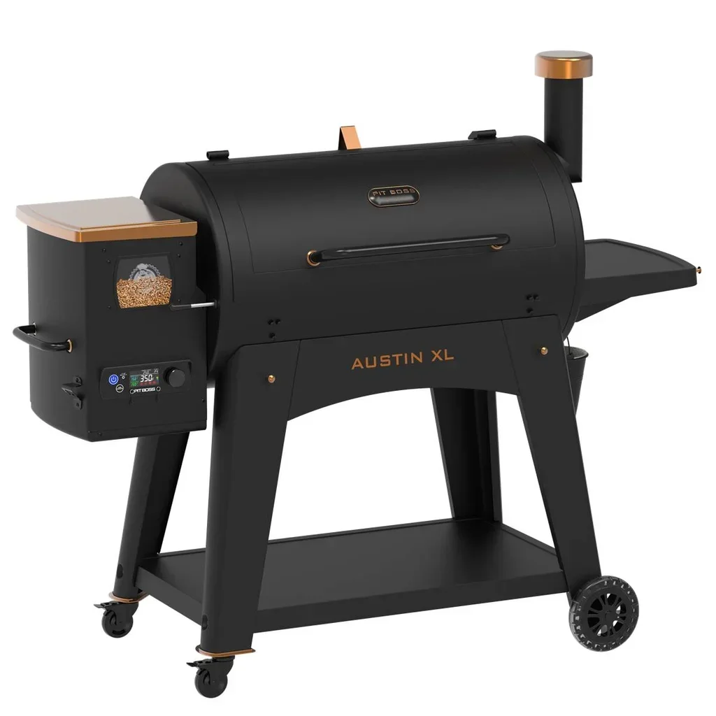 Pit Boss Onyx Austin XL Pellet Barbecue – Wood Pellet Smoker Grill 6503 cm²