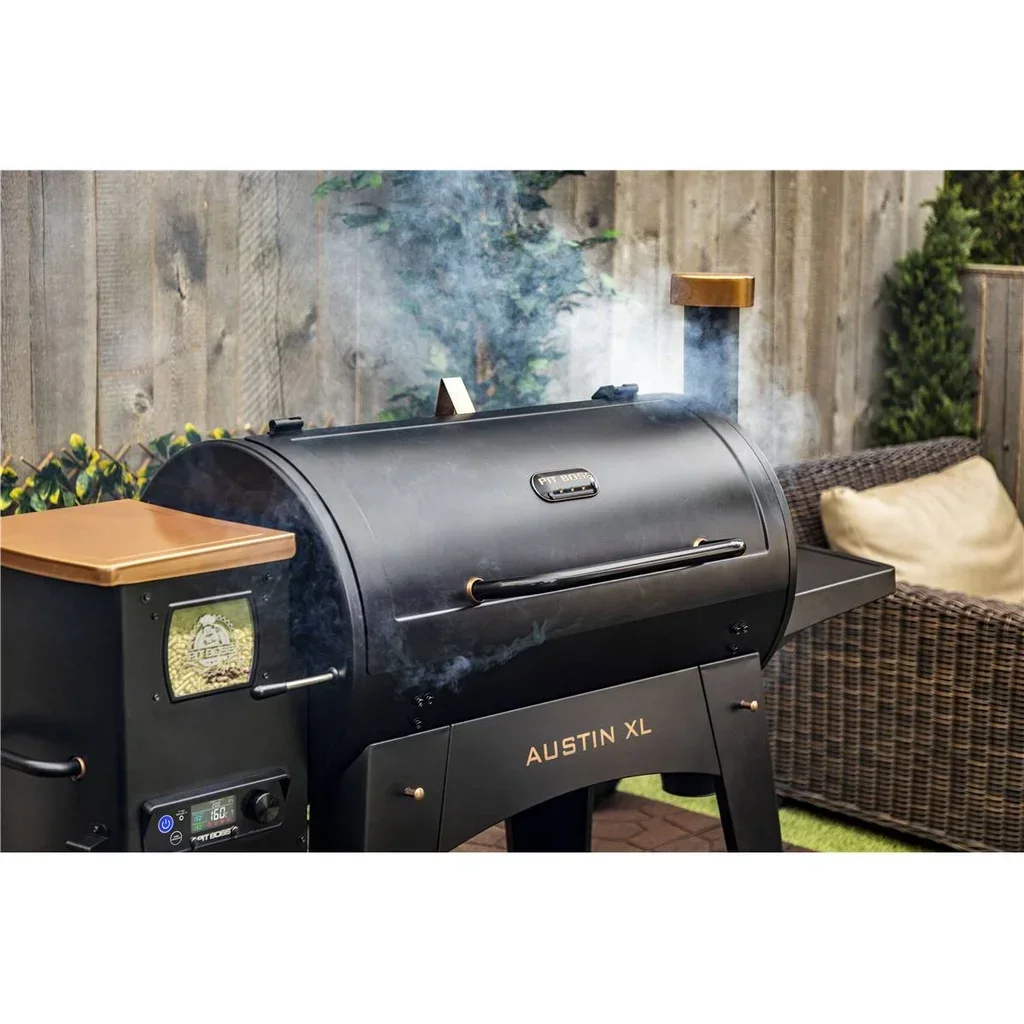 Pit Boss Onyx Austin XL Pellet Barbecue – Wood Pellet Smoker Grill 6503 cm²