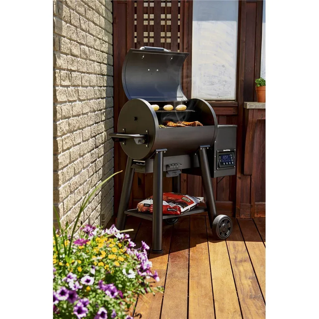 Barbacoa de pellets Broil King Crown 400 WiFi Bluetooth 2871 cm² BBQ Grill Ahumador