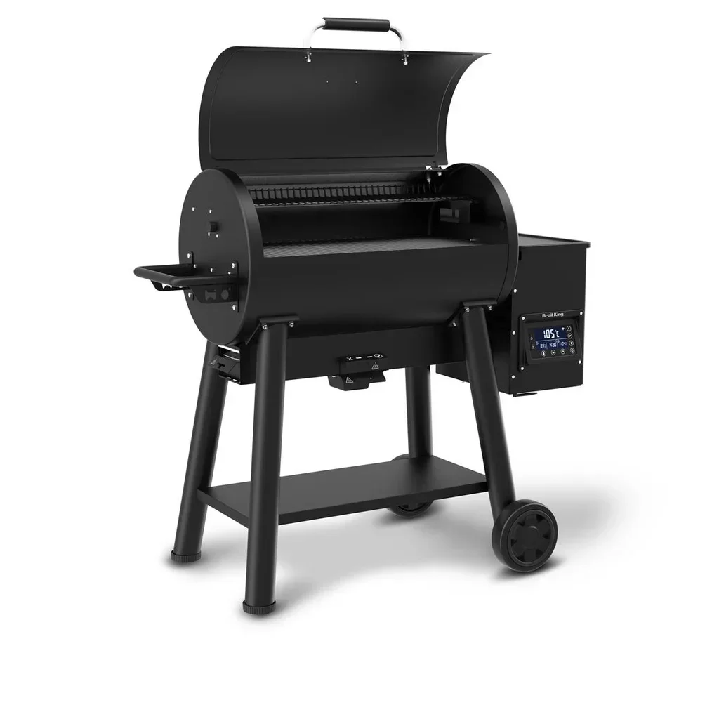 Barbacoa de pellets Broil King Crown 500 - Parrilla premium WiFi 82x44cm