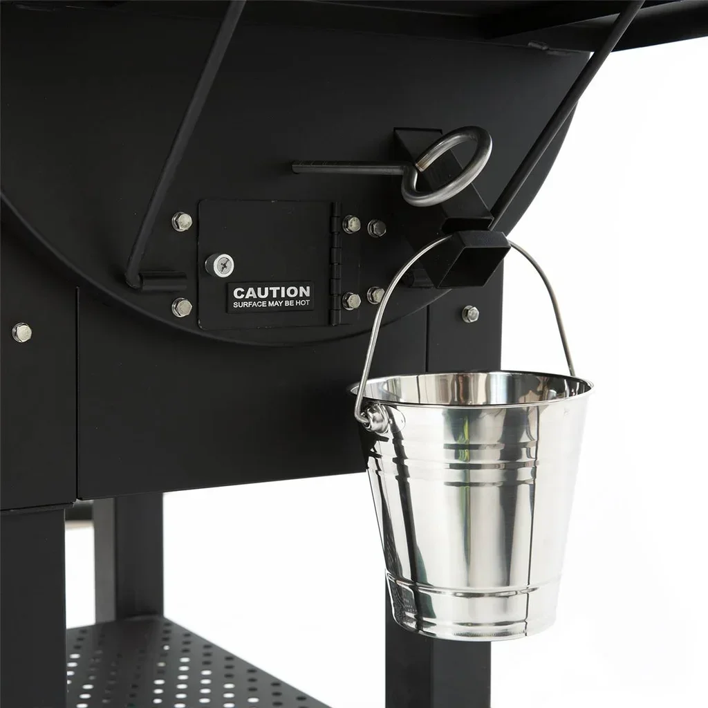 Barbacoa de pellets GMG Jim Bowie Prime Plus acero inoxidable conectada 96x42 cm