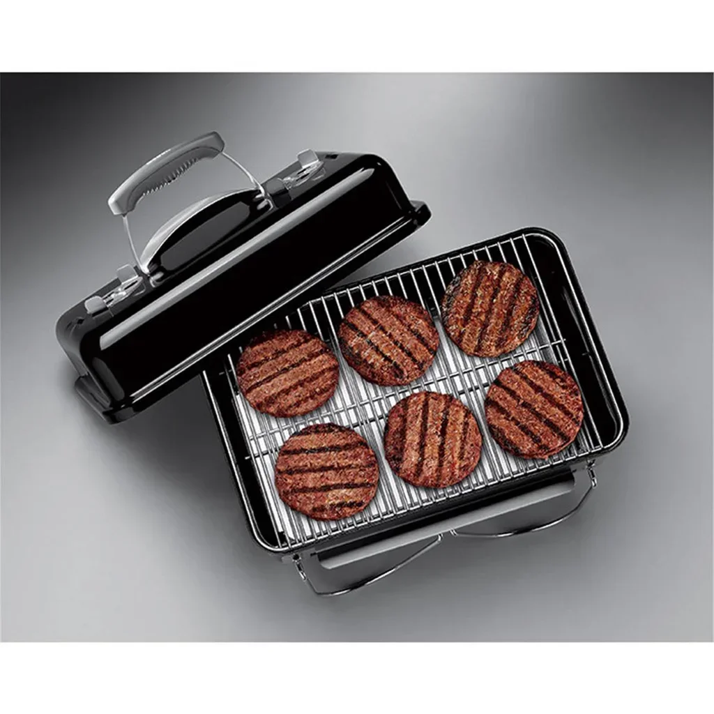 Barbacoa Portátil Weber Go-Anywhere Carbón Compacta Camping BBQ