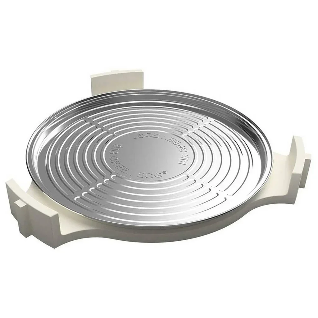 Bandejas de Aluminio convEGGtor L Big Green Egg Pack de 5 - Protección para Cocción Indirecta